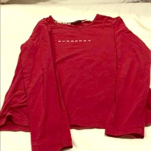 Burberry Cotton long sleeve T